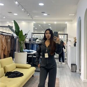 Elegant Black Women's 2 Piece ( Black colour) #black